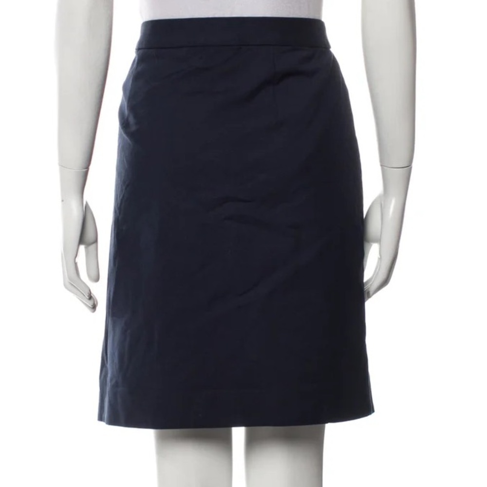 Kate Spade New York Elegant Lined Navy Blue Women's Skirt Size S